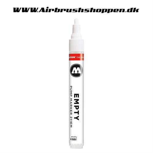 Molotow - EMPTY MARKER 211EM 4mm Tip -  211000